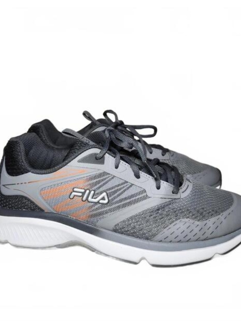 Fila Memory Trexler 3 Size 9 Gray and Black Athletic Sneakers